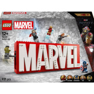 LEGO® Super Heroes: MARVEL logotip in minifigure (76313)