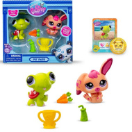 Littlest Pet Shop: Relay Racers - Paket figurice Želva in Zajček 2. serija