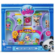 Littlest Pet Shop: Talentirane živali igralni set z 2 figuricama, serija 1