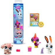 Littlest Pet Shop: Zajec, detel, veverica 3-delni komplet figur - Country vibes 2. serija