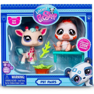 Littlest Pet Shop: Zoo pals - Paket figur Žirafa in Lenuh Serija 2