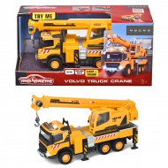 Majoretka: Volvo tovornjak z dvigalom, svetlobo in zvokom, 22 cm - Simba Toys