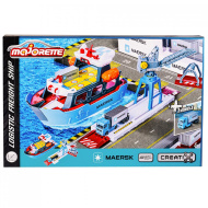 Majorette: Creatix Maersk Tovorniško logistično ladjo s vozilom set - Simba Toys