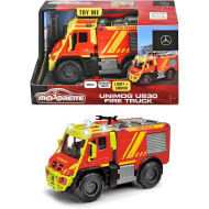 Majorette: Kovinsko gasilsko vozilo Unimog U530 s svetlobnimi in zvočnimi učinki - Simba Toys