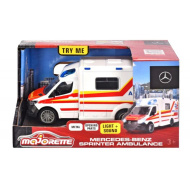 Majorette: Reševalno vozilo Mercedes-Benz Sprinter s svetlobnimi in zvočnimi učinki - Simba Toys