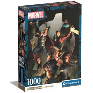 Marvel: Maščevalci 1000-delna Compact sestavljanka 70x50cm - Clementoni