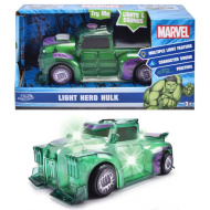 Marvel: Svetlobni junak Hulk vozilo z svetlobnimi in zvočnimi učinki - Jada Toys