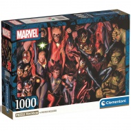 Marvel junaki 1000-delni Compact puzzle 70x50cm - Clementoni