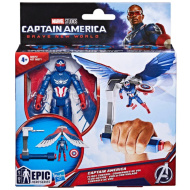 Maščevalci Epic Hero Series: Kapitan Amerika 10 cm figura - Hasbro