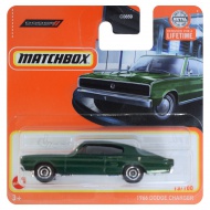 Matchbox: 1966 Dodge Charger zeleni avtomobilček 1/64 – Mattel