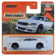 Matchbox: 2018 Dodge Charger beli avtomobilček 1/64 – Mattel