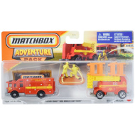 Matchbox: Hazard Squad avtomobilček s prikolico set 1/64 - Mattel