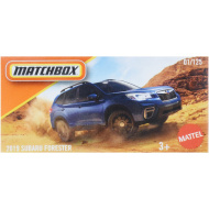 Matchbox: Papirnata škatla 2019 Subaru Forester mali avto 1/64 - Mattel