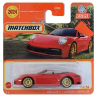 Matchbox: Porsche 911 Carrera kabriolet rdeči majhen avto 1/64 – Mattel