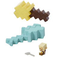 Minecraft: Razkritje minifigure Aranyszoke Hajós z rumenim mečem v obliki škatle - Mattel