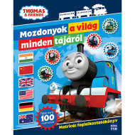 Móra: Thomas in prijatelji - Lokomotive z vsega sveta, knjiga z nalepkami