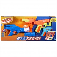 Nerf: N-Series: Gear Up Pack 3-delni komplet za streljanje s peno s 18 naboji - Hasbro