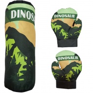 Otroški boksarski set z dinozavri 39cm