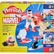 Play-Doh: Marvel Kapitan Amerika Moto Slicer igralni set - Hasbro