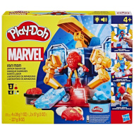 Play-Doh Marvel: Maščevalci Iron Man laboratorij za izdelavo oklepa s svetlobo in zvokom - Hasbro