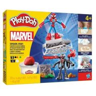 Play-Doh: Marvel Spider-Man Launch &amp; Slice bojni komplet - Hasbro