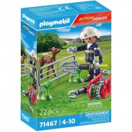 Playmobil: Gasilci pri reševanju živali (71467)