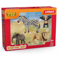 Schleich: Divje življenje - Afriške živali začetniški komplet s 4 figurami (42721)