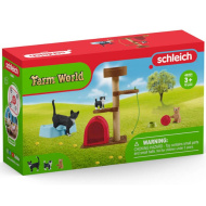 Schleich: Farm World - Igralna izkušnja za ljubke mucke igralni set (42501)