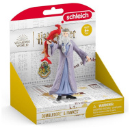 Schleich: Harry Potter Dumbledore in Fawkes figura set (42637)