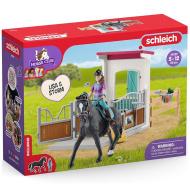 Schleich: Horse Club - Lisa in Storm konjeniški boks igralni set