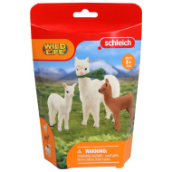 Schleich: Wild Life - Družinski komplet figuric alpake (42544)