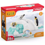 Schleich: Wild Life - Pingvin družinska zabava figura set (42661)