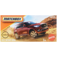 Škatlica: Papirnata škatla 2022 Infiniti QX80 mali avto 1/64 - Mattel