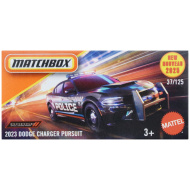 Škatlica: Papirnata škatla 2023 Dodge Charger Pursuit mali avto 1/64 - Mattel