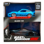 Smrtonosna hitrost: Porsche 911 GT3 RS in McLaren 720S 2-delni paket v merilu 1/32 - Jada Toys