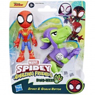 Spidey in njegovi čudoviti prijatelji: Pauk in Goblin Dino-Mreža Akcijska figura Set - Hasbro