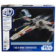 Star Wars: T-65 X-wing Starfighter vesoljska ladja 4D sestavljanka s 160 deli - Spin Master