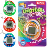 Tamagotchi digitalna žival z 168 različnimi živalmi v več barvnih različicah 1 kos