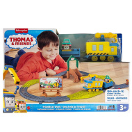 Thomas in prijatelji: Prijatelji na delovnem mestu motorizirani komplet tirov - Mattel