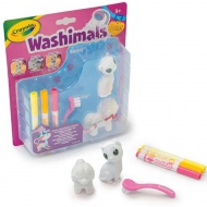 Washimals: Pes in mačka 2-komplet - Crayola