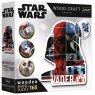 Wood Craft: Star Wars - Darth Vader 160 kos premium lesena sestavljanka - Trefl