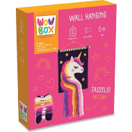 WowBox: Makramejska stenska dekoracija - Samorog