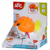 ABC barvita klopotajoča nabrekla riba razvijalna igrača - Simba Toys