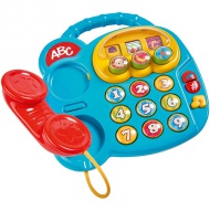 ABC barvni telefon s svetlobnimi in zvočnimi efekti - Simba Toys