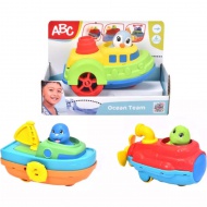 ABC Ocean Team Ladja kopalna igrača z živalmi v več različicah - Simba Toys