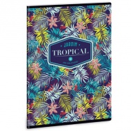 Ars Una: Tropical Lilly Flower 40-listni karo zvezek A/5