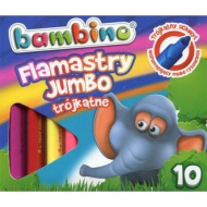 Bambino: Jumbo 10-delni komplet barvnih flomastrov