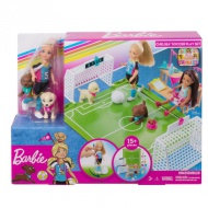 Barbie Dreamhouse Adventures: Chelsea nogometni igralni komplet - Mattel