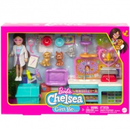 Barbie igralni set: Chelsea veterinarka - Mattel