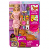 Barbie igralni set z novorojenimi pasjimi mladički - Mattel